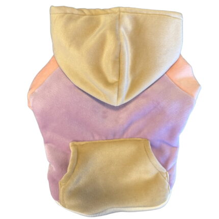 Buzo Kiki plush lila con piel