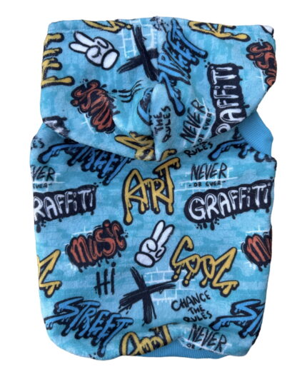 Chaleco Comic Can celeste