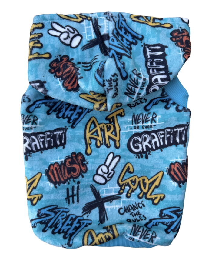 Chaleco Comic Can celeste