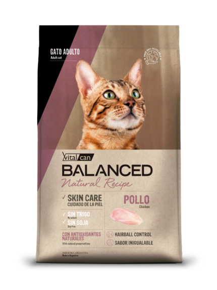 BALANCED NATURAL RECIPE POLLO PARA GATO ADULTO