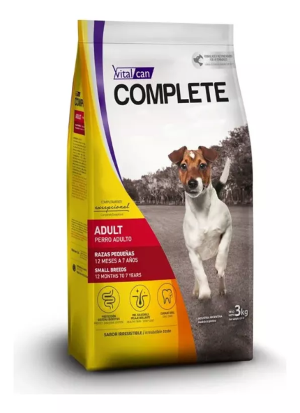 ALIMENTO COMPLETE PARA PERRO ADULTO DE RAZA PEQUEÑA