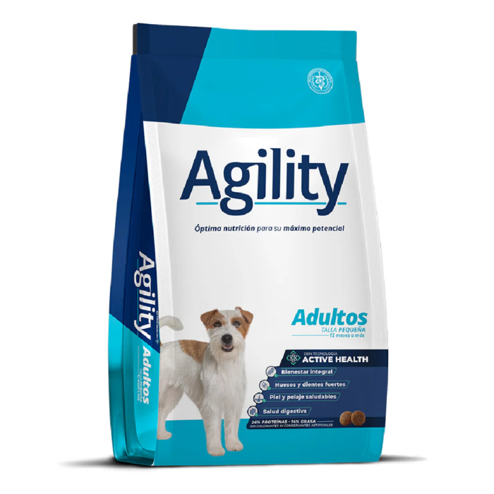 ALIMENTO AGILITY PARA PERRO ADULTO RAZA PEQUEÑA