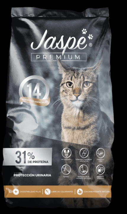 ALIMENTO JASPE PREMIUM PARA GATO