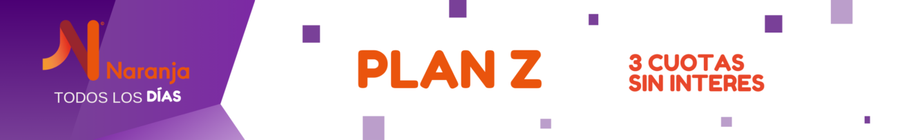 PLAN Z 3 CUOTAS SIN INTERES TODOS LOS DÍAS